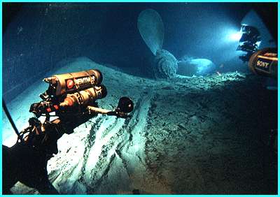 Titanic Pictures Underwater Today