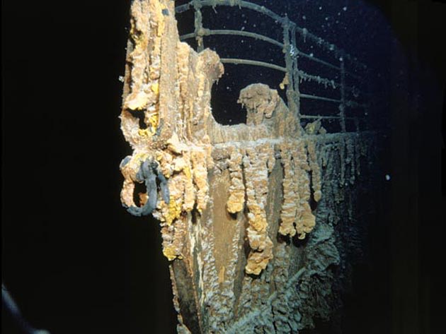 Titanic Pictures Underwater Today