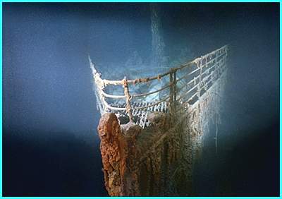 Titanic Pictures Underwater Today