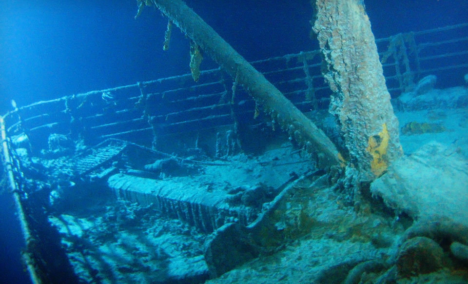 Titanic Pictures Underwater Video