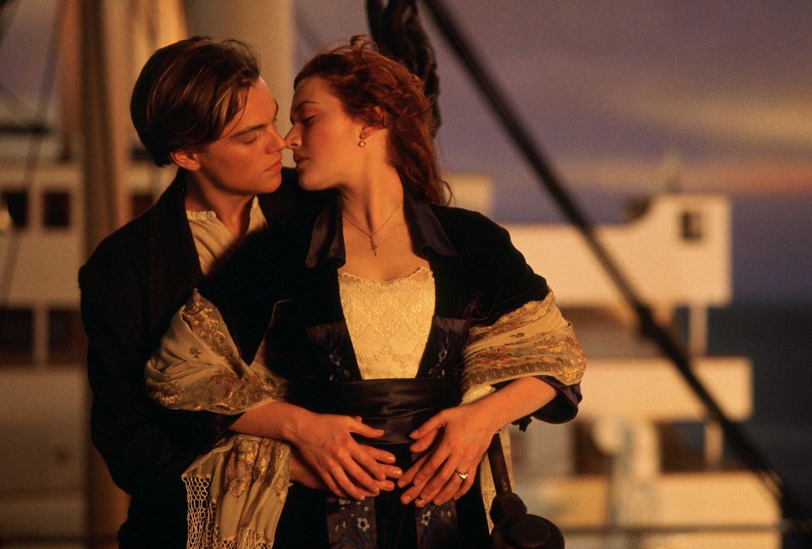 Titanic Rose And Jack In The Water