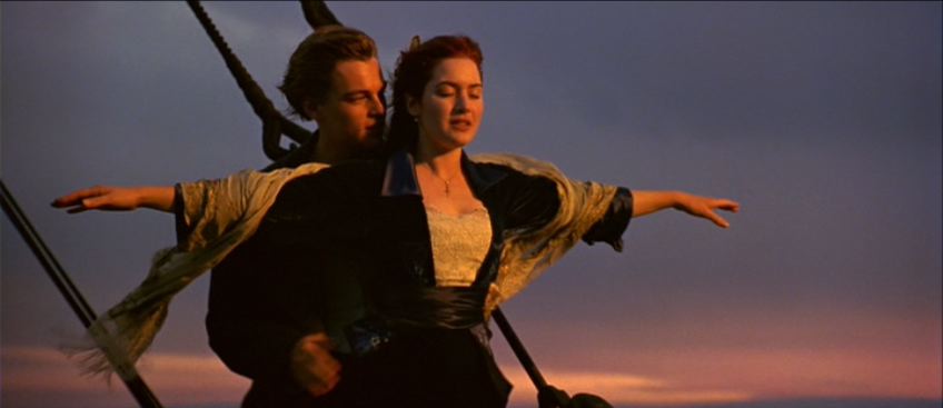 Titanic Rose And Jack Kissing