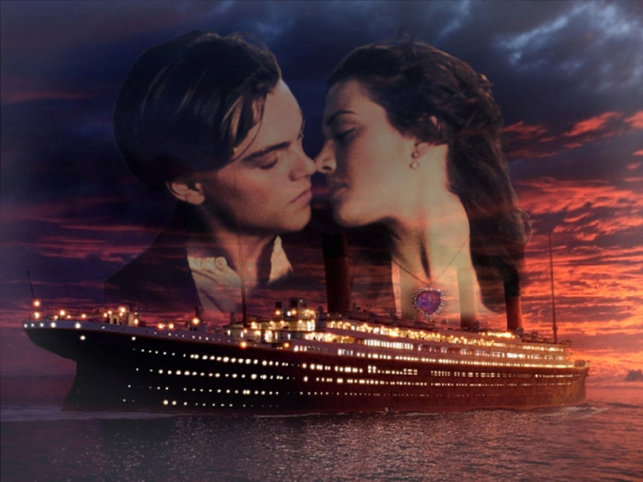 Titanic Rose And Jack Kissing