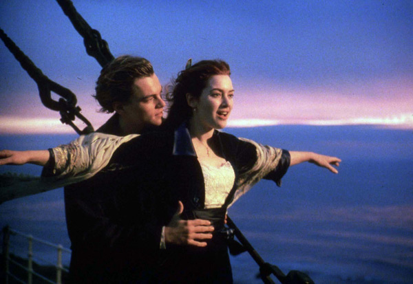 Titanic Rose And Jack Kissing