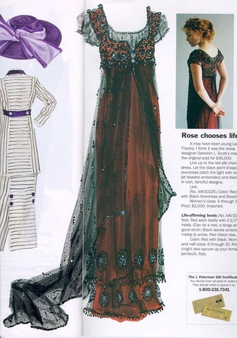 Titanic Rose Dress