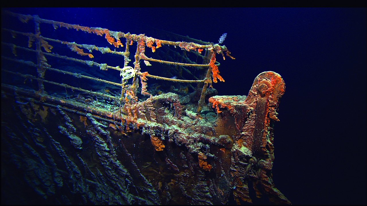 Titanic Ship Underwater