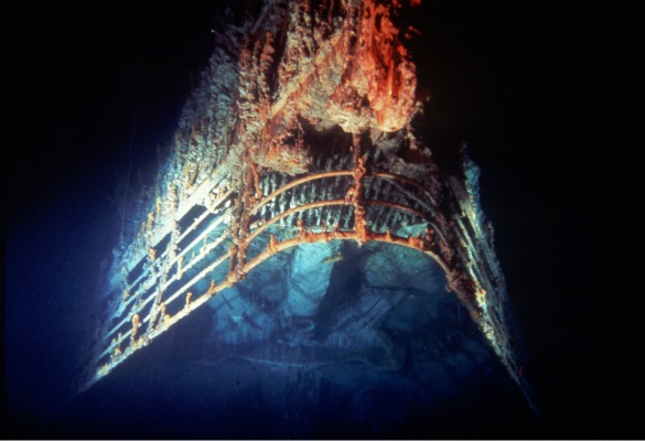 Titanic Ship Underwater Grand Staircase