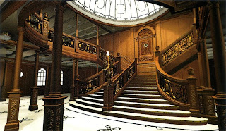 Titanic Ship Underwater Grand Staircase