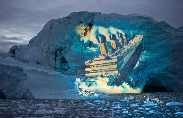 Titanic Ship Underwater Grand Staircase