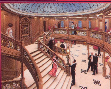 Titanic Shipwreck Grand Staircase