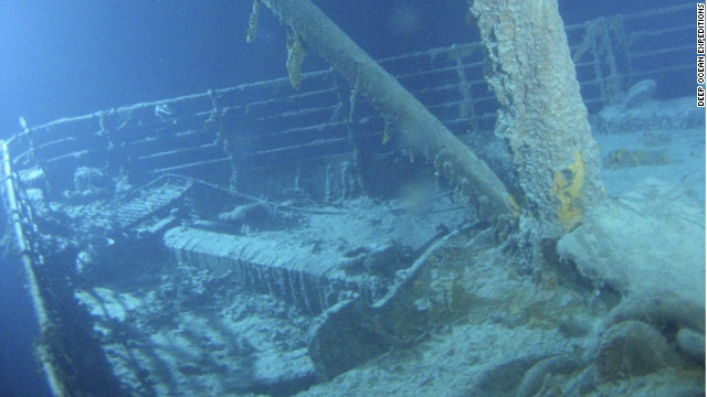 Titanic Shipwreck Inside