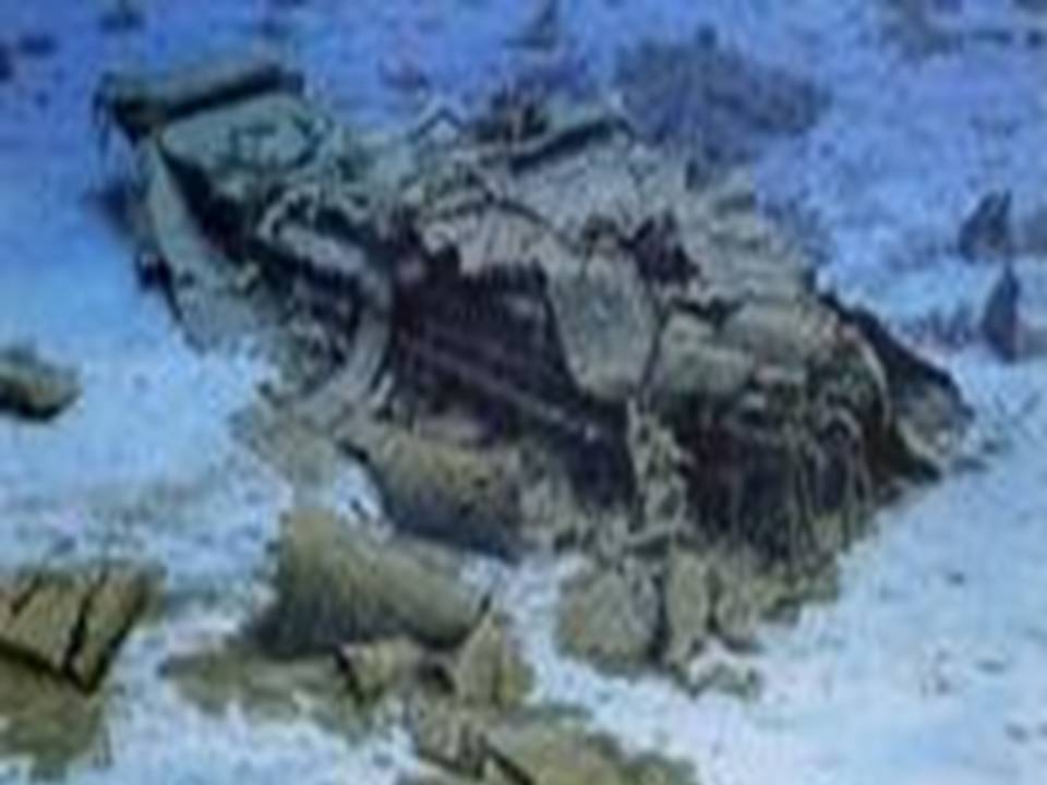 Titanic Shipwreck Stern