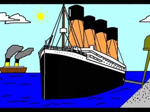 Titanic Sinking Cartoon