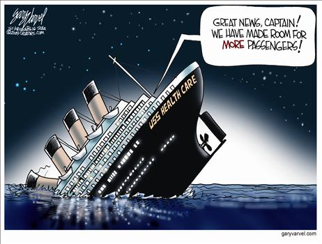 Titanic Sinking Cartoon