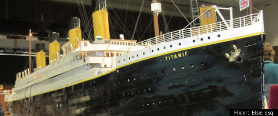 Titanic Sinking Model For Sale