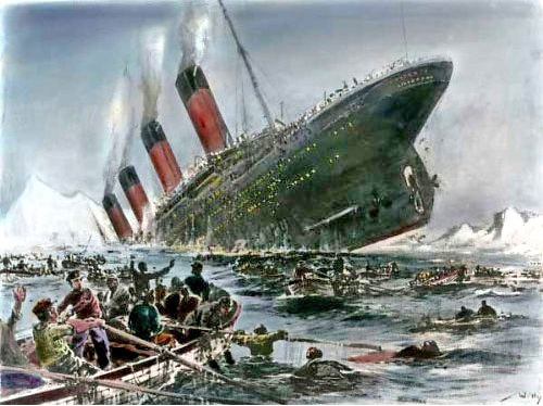 Titanic Sinking Pictures Real