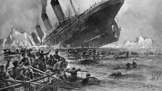 Titanic Sinking Pictures Real