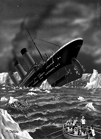 Titanic Sinking Pictures Real