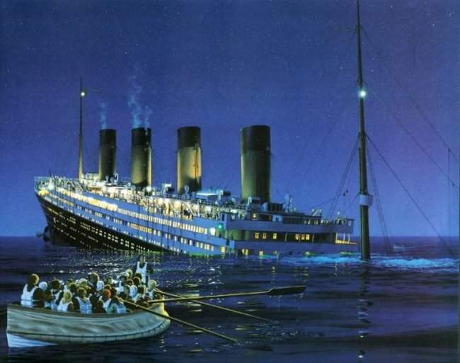 Titanic Sinking Pictures Real