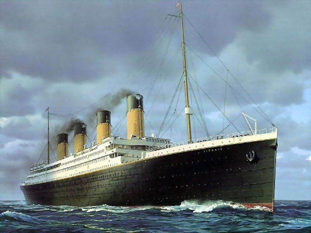 Titanic Sinking Wallpaper