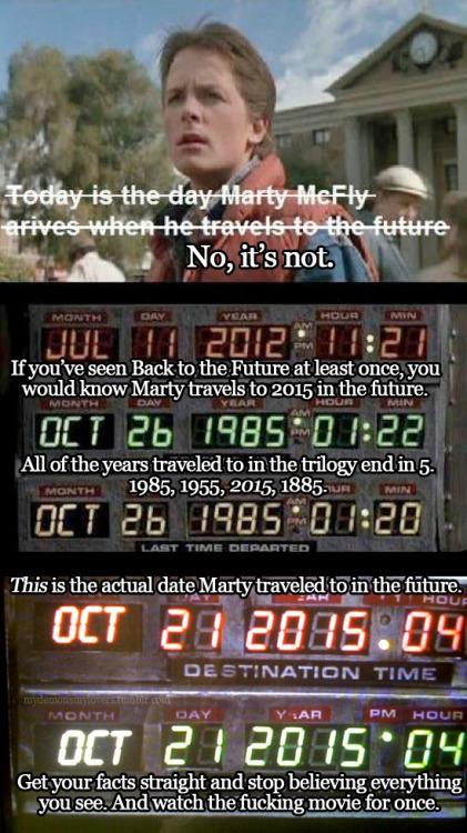 Today Is The Day Marty Mcfly Arrived In The Future