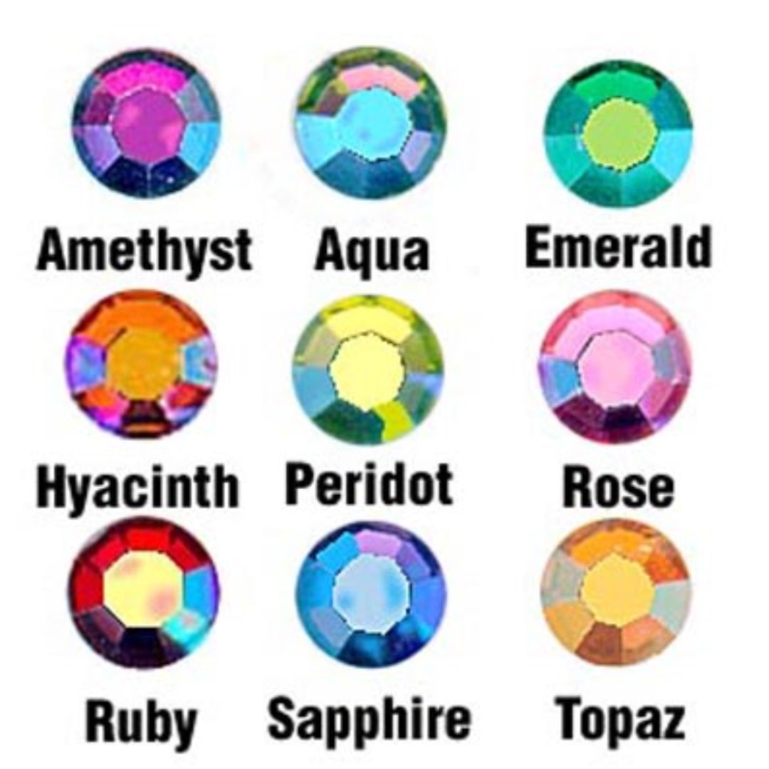 Topaz Color Chart