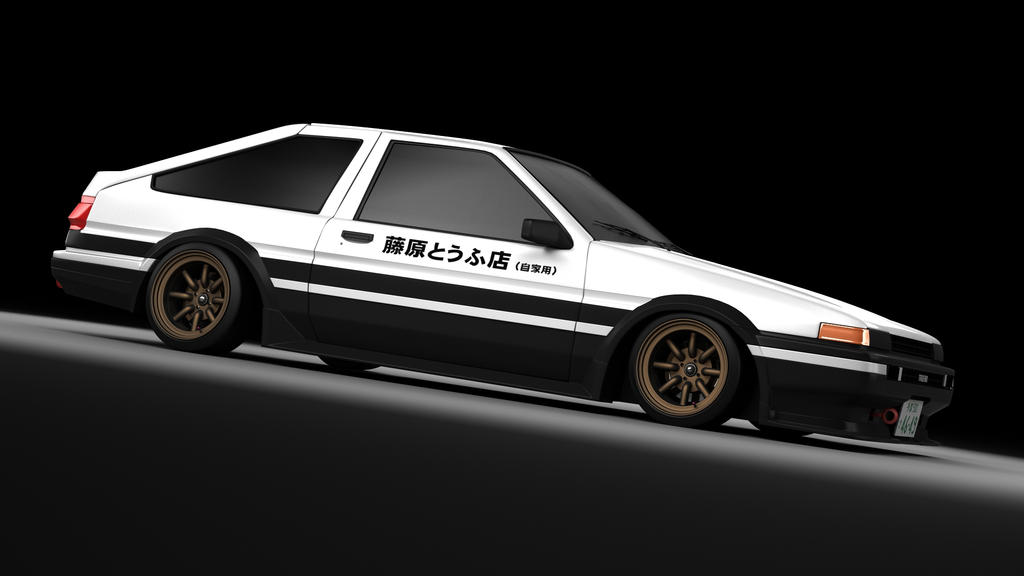 Toyota Ae86 Trueno Initial D