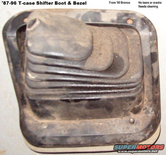 Transfer Case Shifter Boot