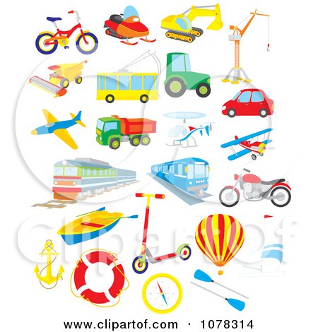 Transportation Clipart Free