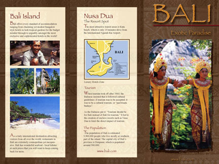 Travel Brochure Examples