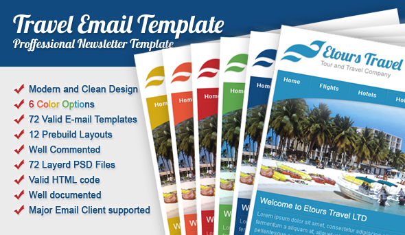 Travel Newsletter Templates Free