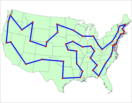 Traveling Salesman Problem Example Pdf