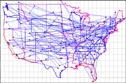 Traveling Salesman Problem Java Applet