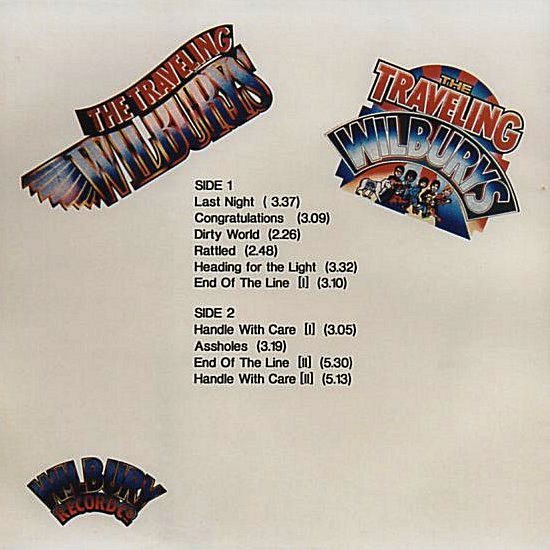 Traveling Wilburys End Of The Line Extended Version