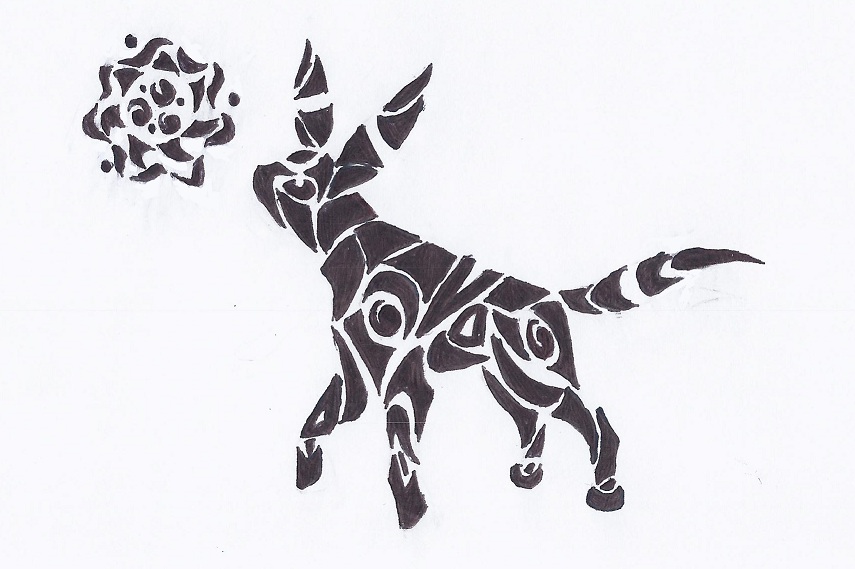 Tribal Deer Head Tattoos