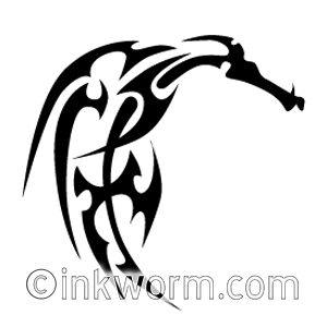 Tribal Dragon Tattoo Designs For Women