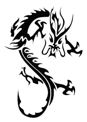 Tribal Dragon Tattoo Designs For Women