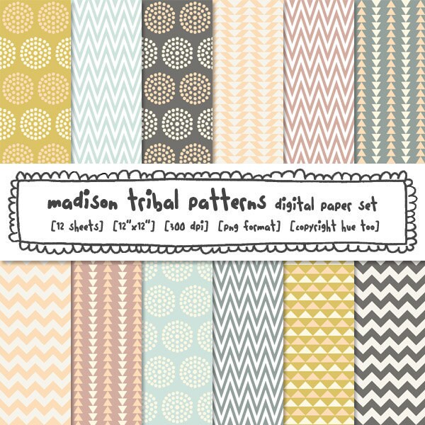 Tribal Patterns Wallpaper