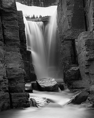 Triple Falls Glacier National Park Montana