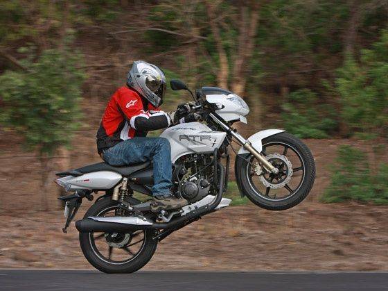 Tvs Apache Rtr 160 White