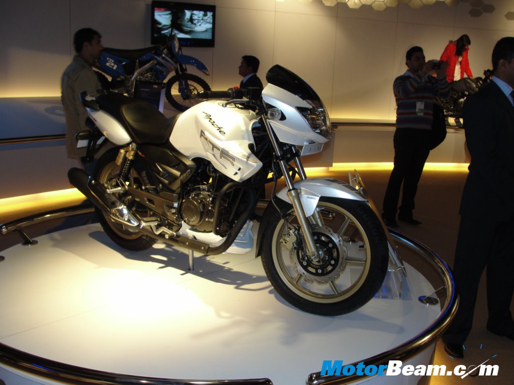 Tvs Apache Rtr 160 White