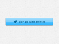 Twitter Sign Up Button