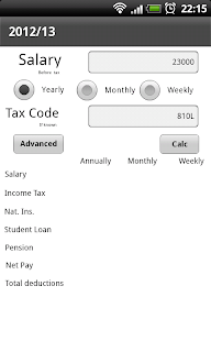 Uk Salary Calculator App