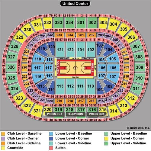 United Center Blackhawks Seating Chart