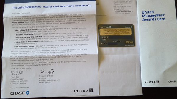 United Explorer Card 65000