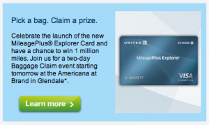 United Explorer Card Login