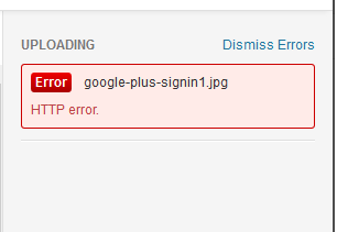 Uploading Images To Wordpress Http Error