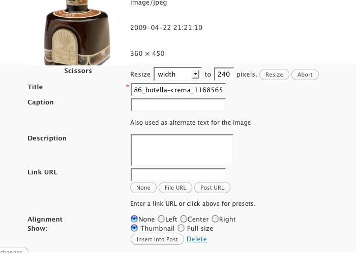 Uploading Images To Wordpress Http Error