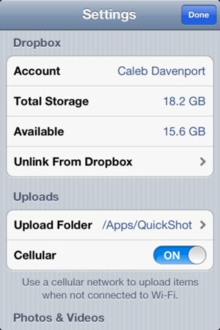 Uploading Photos From Iphone To Dropbox