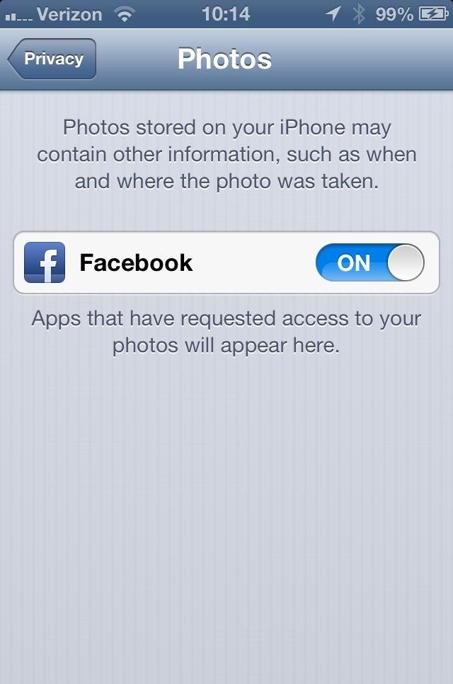 Uploading Pictures To Facebook Problems